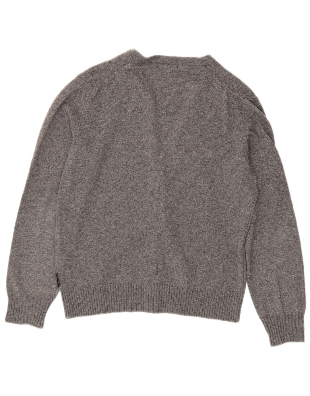 Maglione cardigan da uomo North Sails in lana grigio medio