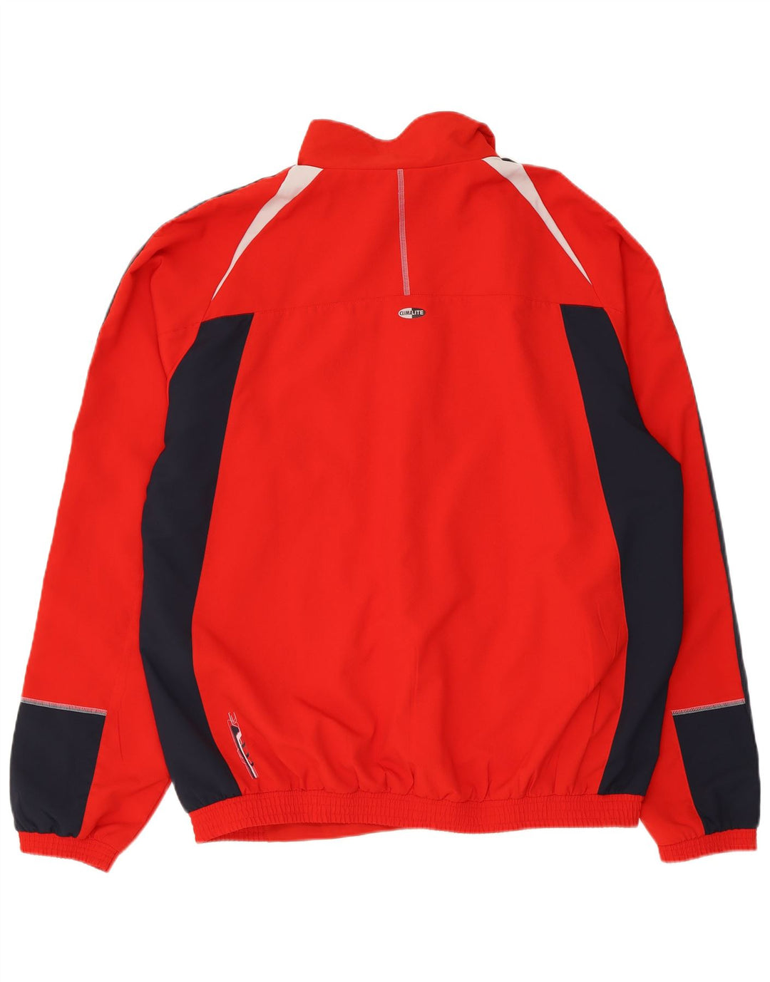 Giacca da tuta da uomo Adidas Clima 365 XL rossa in poliestere color block