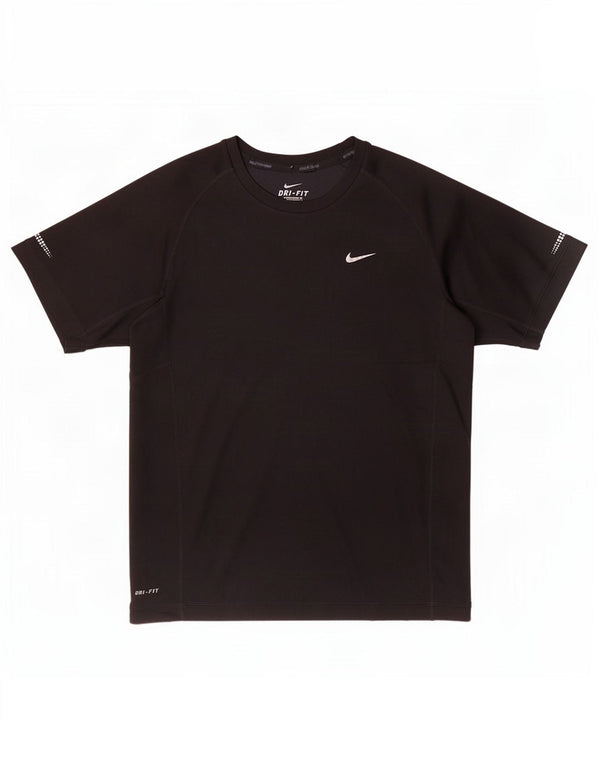 T-shirt grafica Nike da ragazzo Dri Fit Top 12-13 anni Large Nera