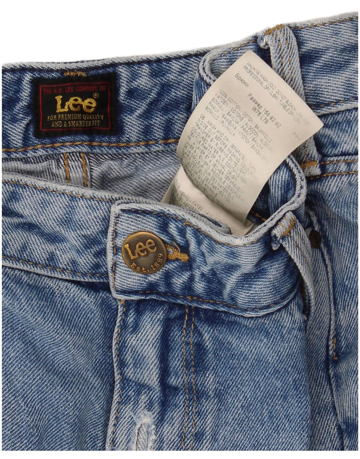 Jeans dritti da uomo Lee Mom W30 L31 in cotone blu