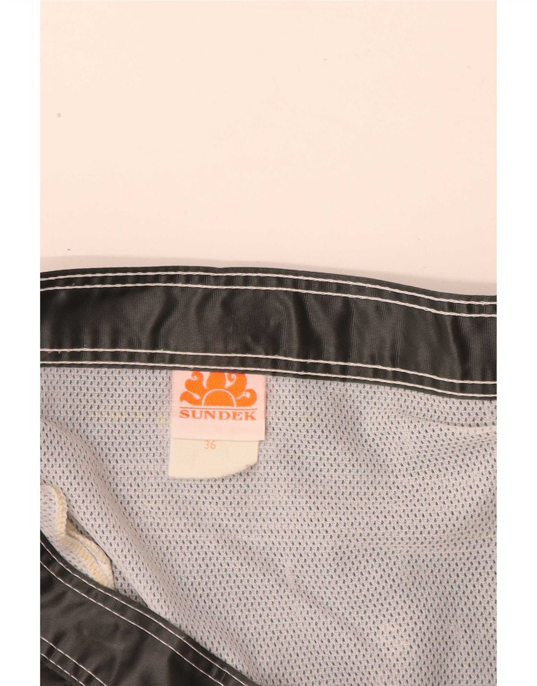 Pantaloncini da bagno da uomo Sundek grandi grigi