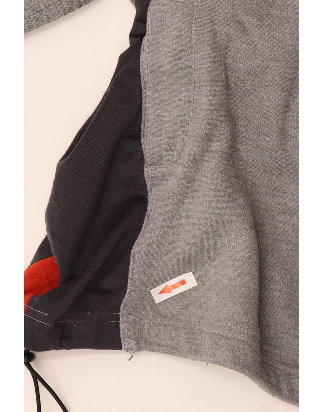 Giacca da tuta da uomo Diadora UK 46 XL Poliestere color block grigio