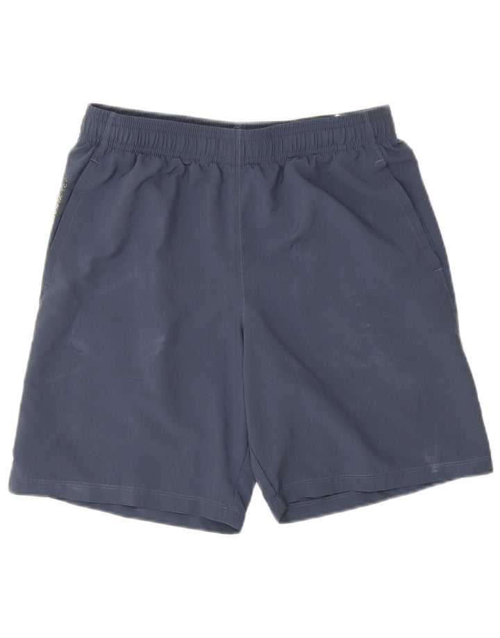 Pantaloncini sportivi con grafica UNDER ARMOUR per ragazzi 11-12 anni Large in poliestere blu