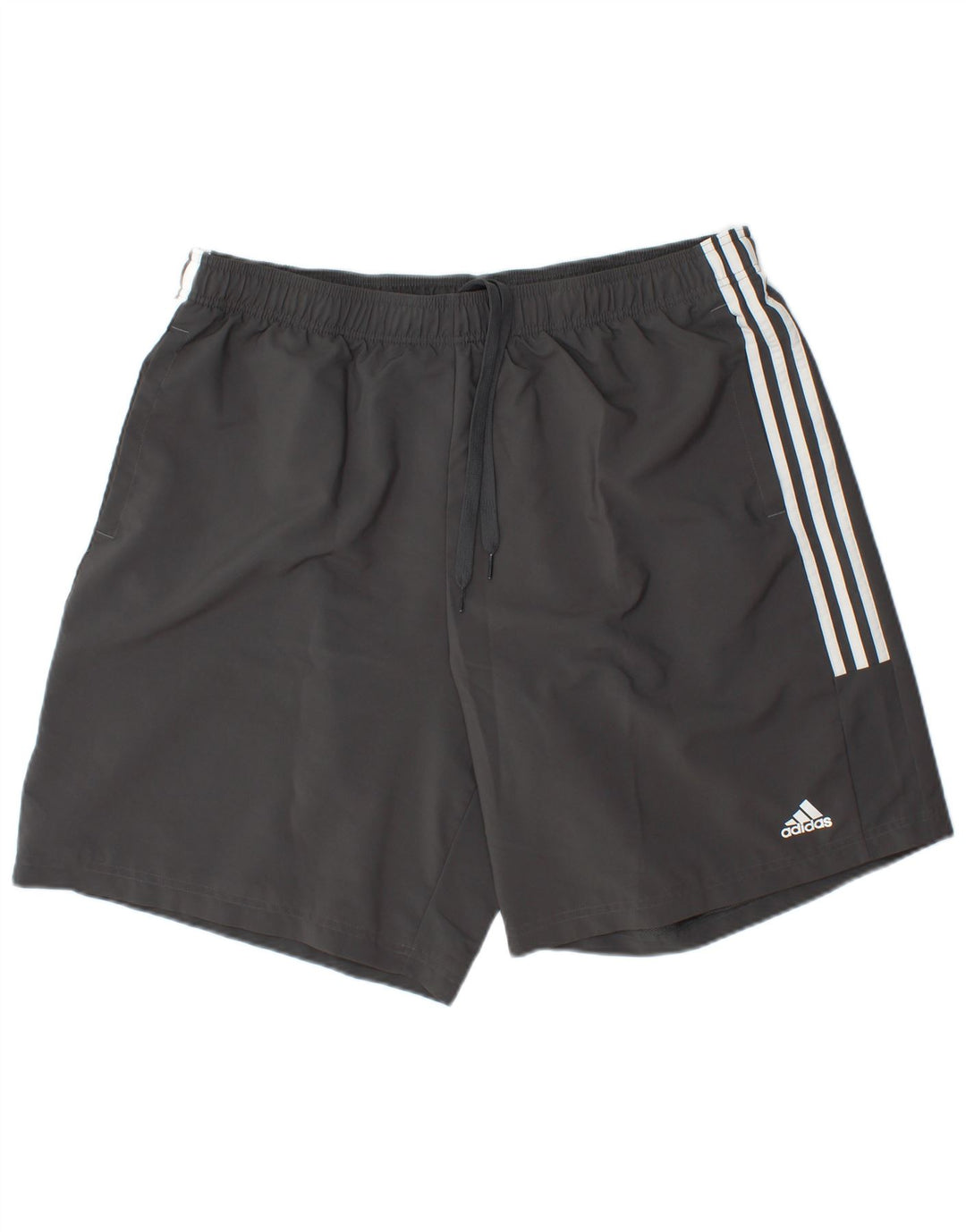 ADIDAS Mens Sport Shorts 2XL  Grey Polyester