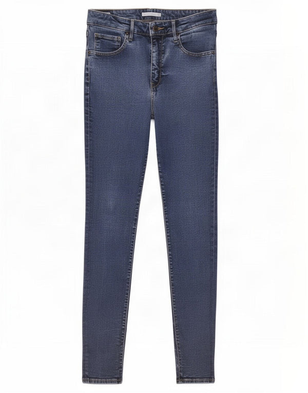Jeans skinny a vita alta Levi's 721 da donna W31 L32 Lyocell blu