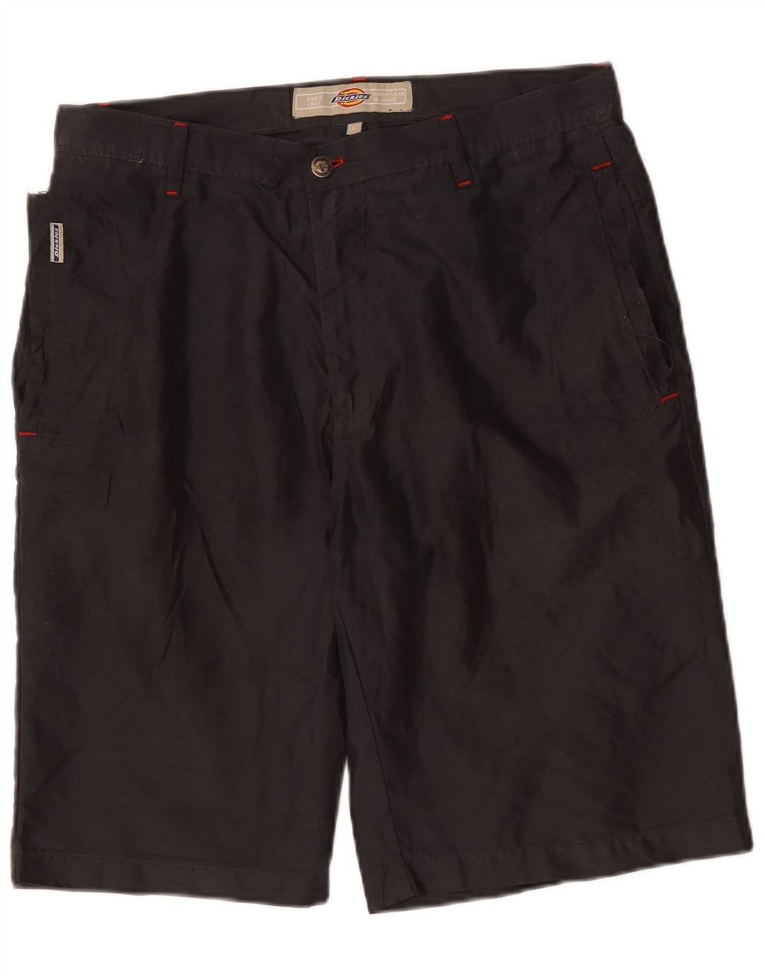 Pantaloncini chino da uomo Dickies grandi W36 poliestere nero