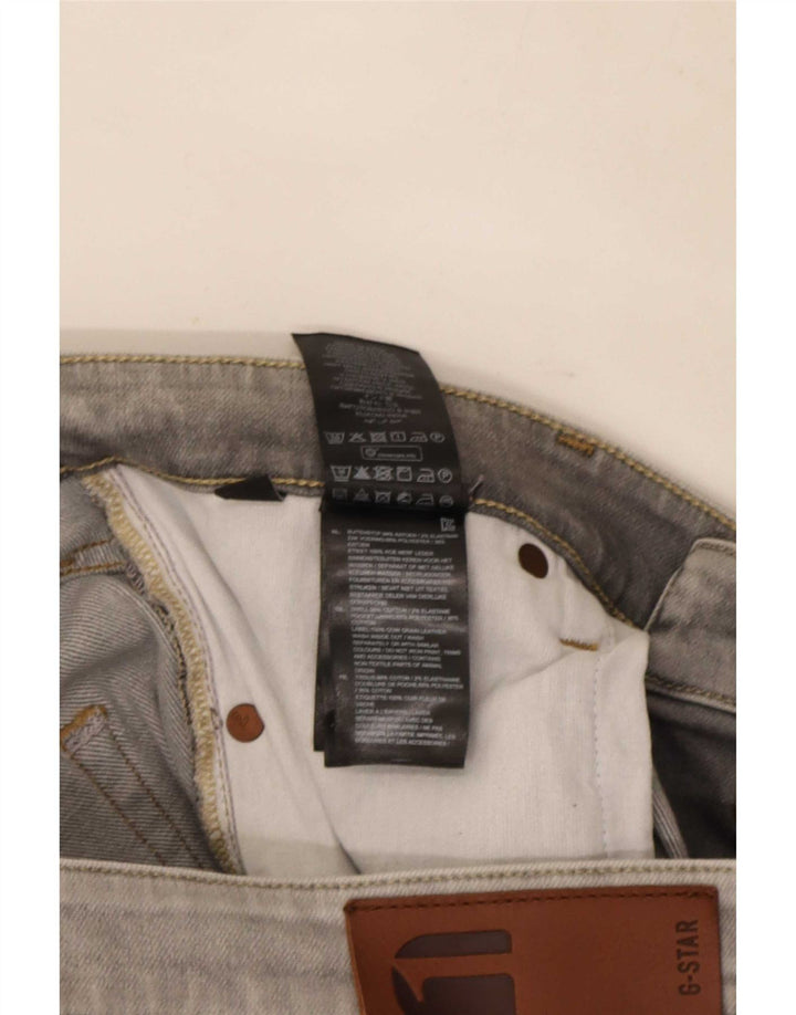 Jeans slim da uomo G-Star 3301 W36 L30 cotone grigio