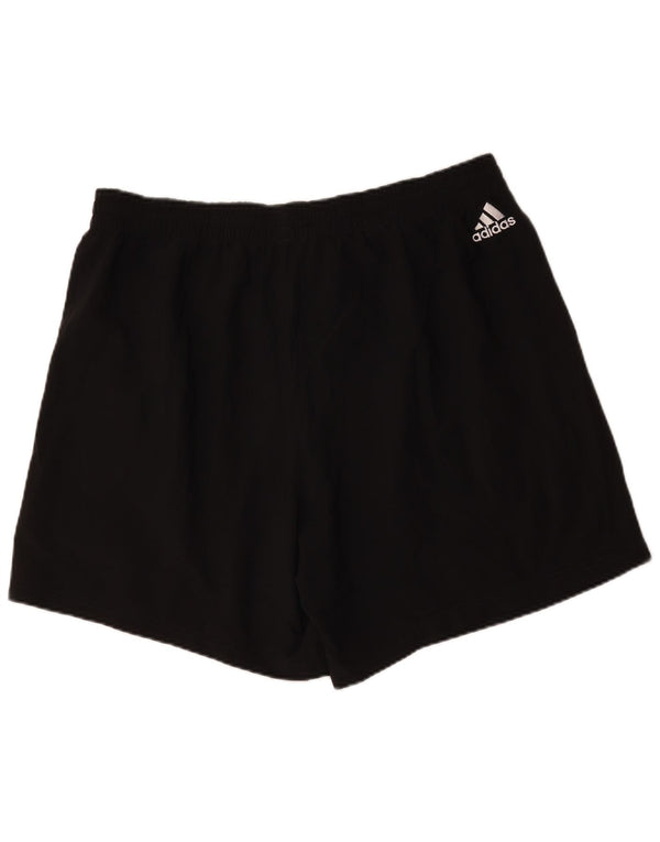 Pantaloncini sportivi grafici da uomo Adidas 2XL poliestere nero