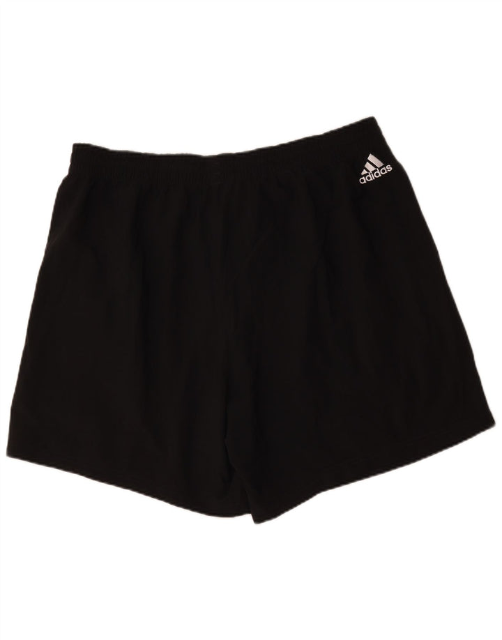 Pantaloncini sportivi grafici da uomo Adidas 2XL poliestere nero