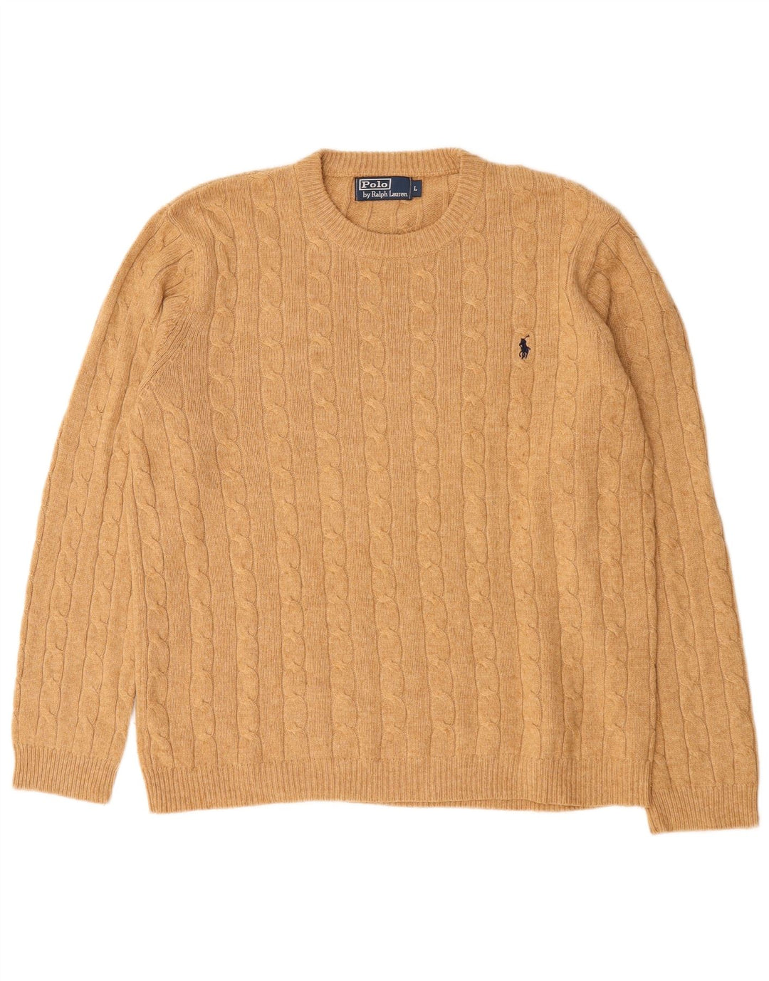 Polo Ralph Lauren Maglione girocollo da uomo grande marrone
