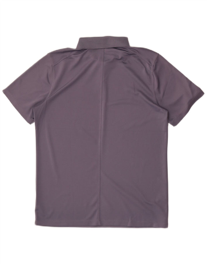 Polo Nike Dri Fit da uomo grande grigia