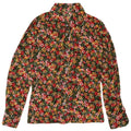 Camicetta da donna VINTAGE UK 10 Piccolo floreale multicolore