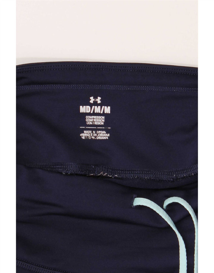 Leggings grafici da donna Under Armour UK 12 medio poliestere blu navy