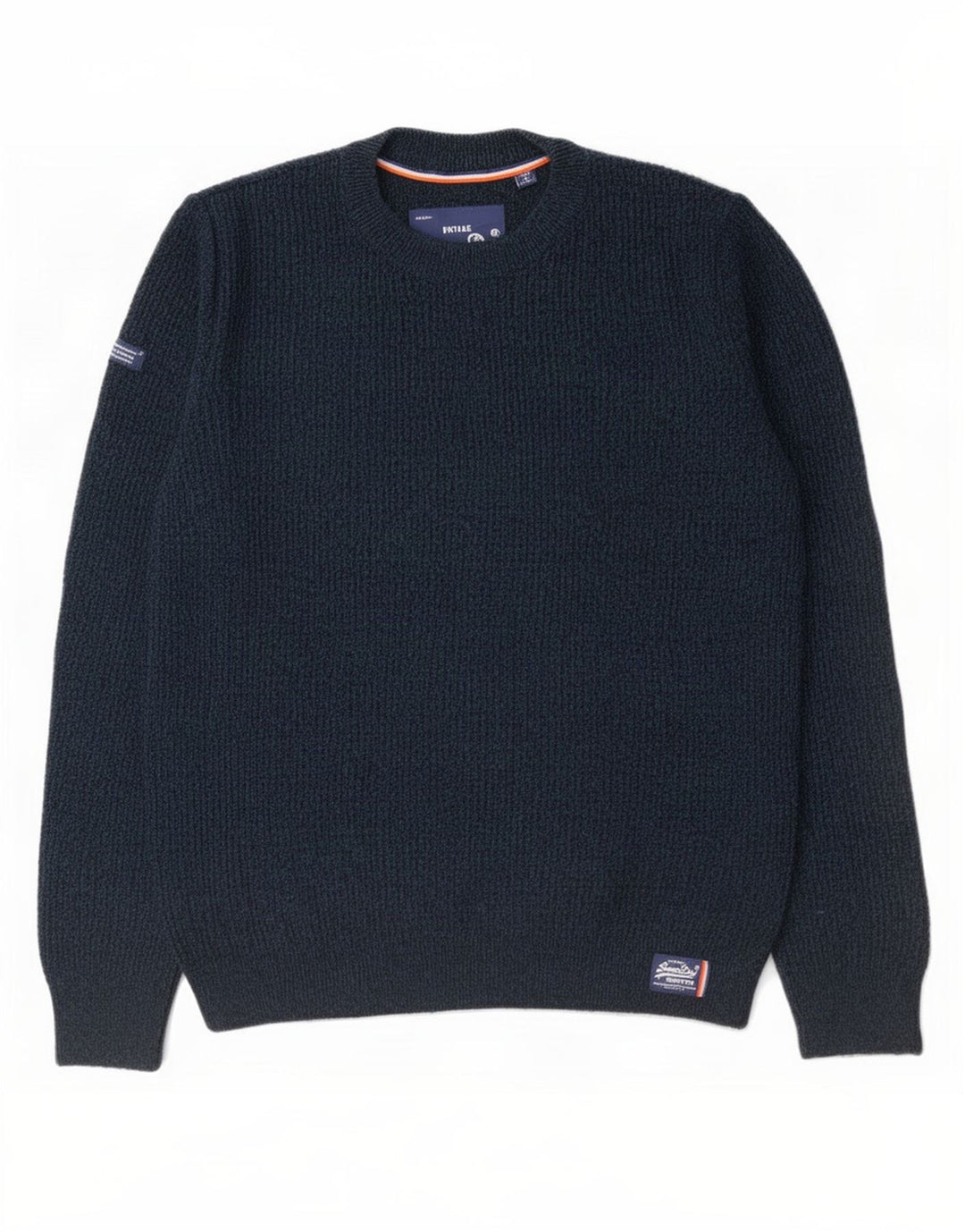 Maglione maglione girocollo da uomo Superdry XL blu navy