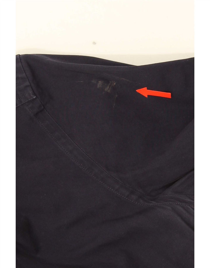 Camicia BRIT da uomo Burberry Large in cotone blu navy