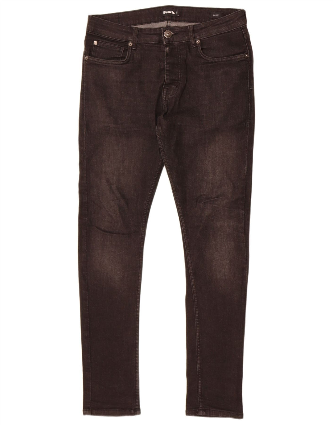 Jeans skinny da uomo Bench W32 L32 cotone nero