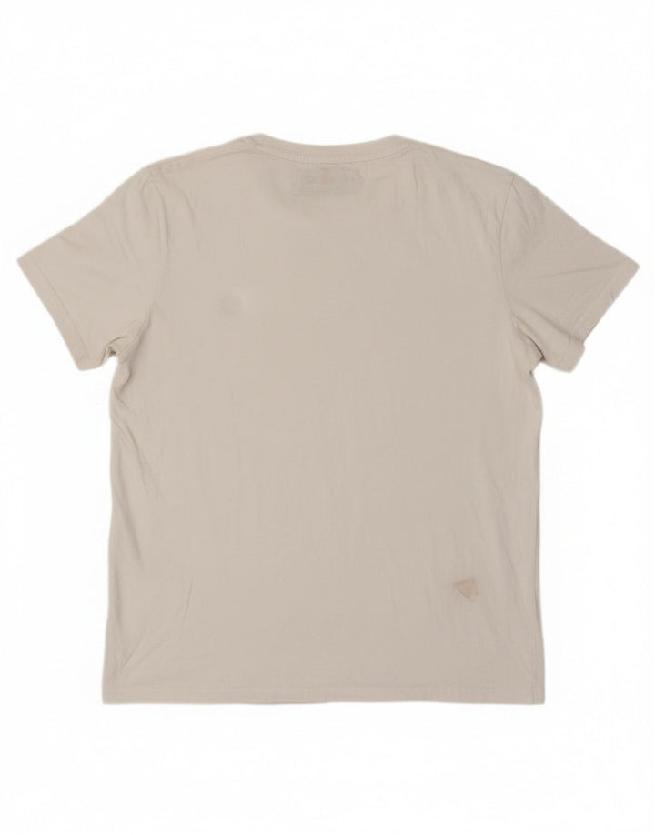 T-shirt da uomo slim fit Timberland Top grande in cotone bianco