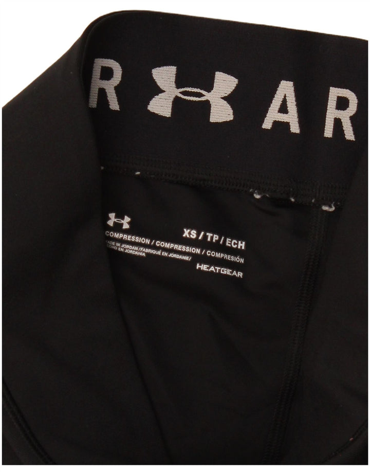 Leggings grafici da donna UNDER ARMOUR Heat Gear UK 4 XS neri