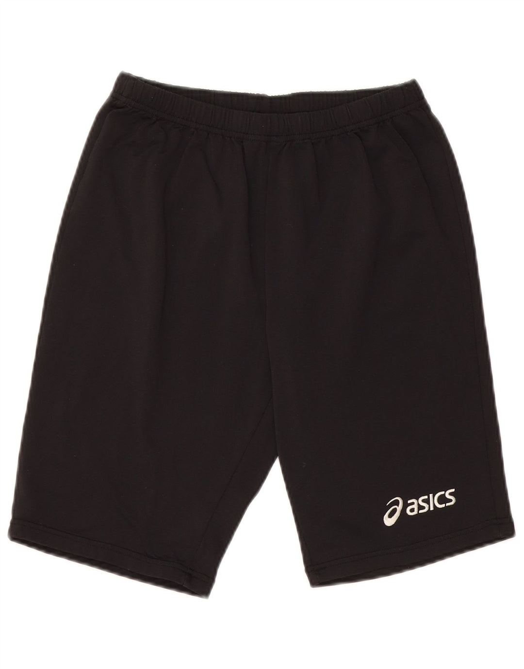 Pantaloncini sportivi grafici da donna Asics UK 16 grandi poliestere nero