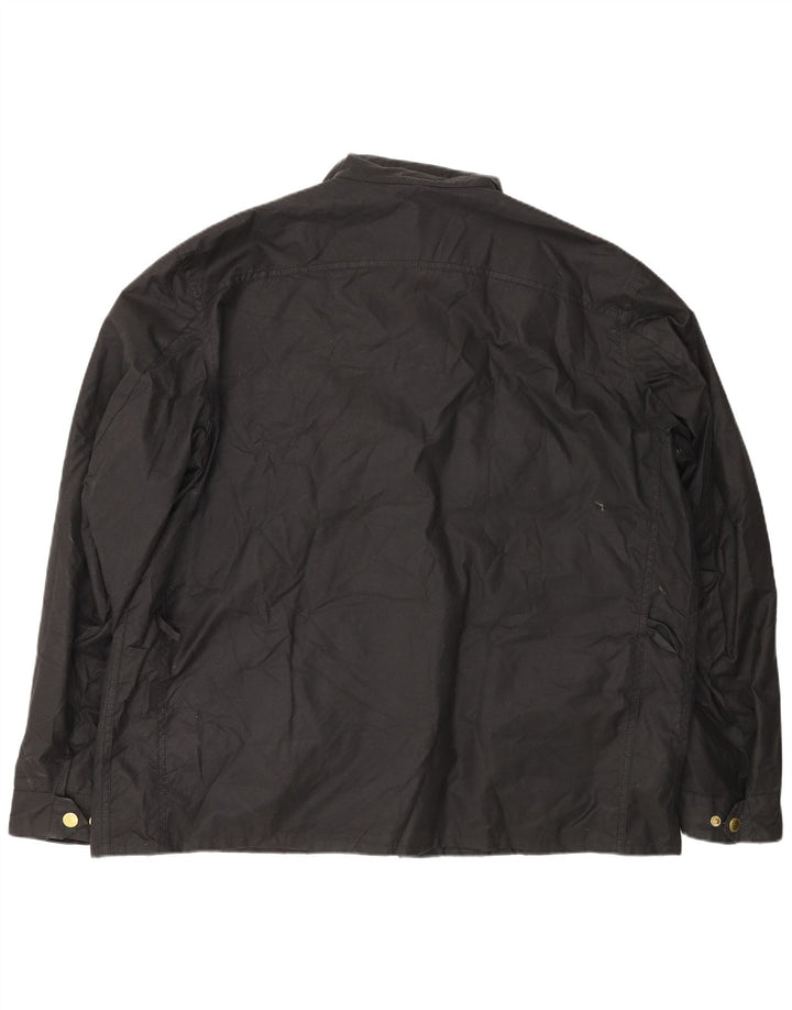 Giacca da uomo in cotone cerato Barbour UK 44 2XL cotone nero