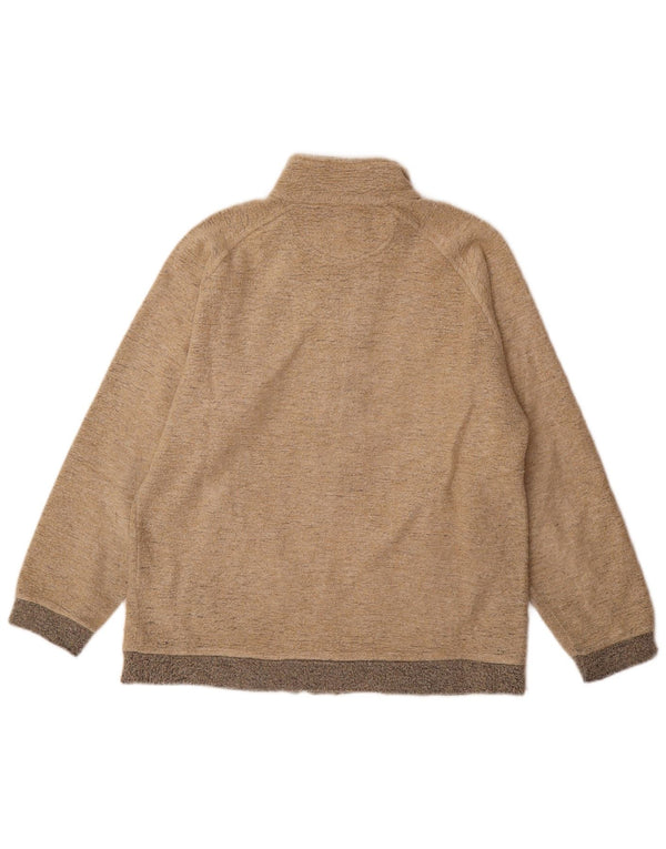 Giacca da tuta da uomo Champion in acrilico beige medio