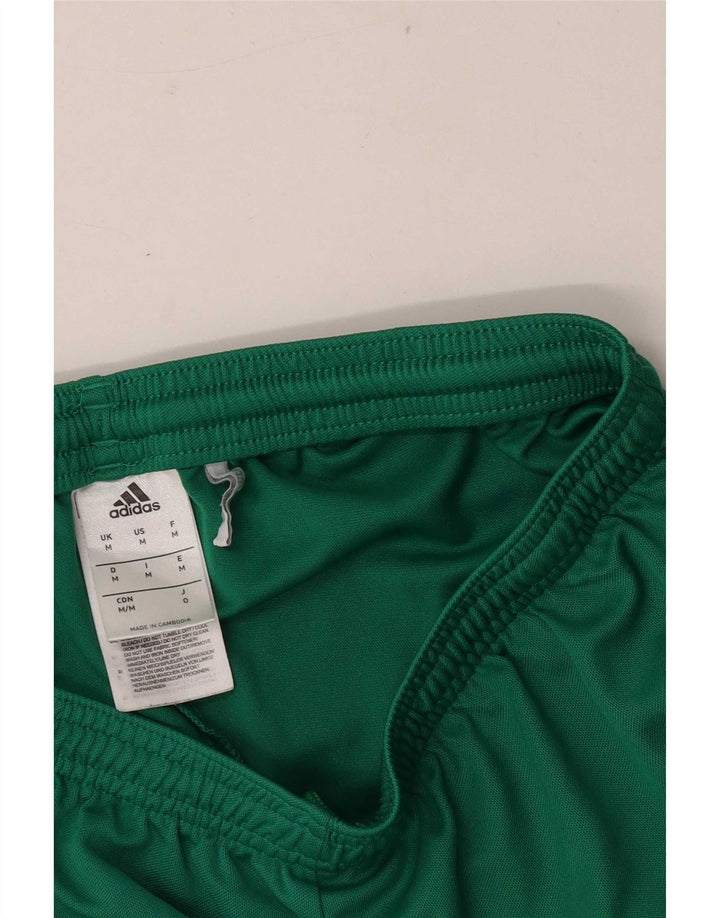 Pantaloncini sportivi Adidas Climalite da uomo in poliestere verde medio