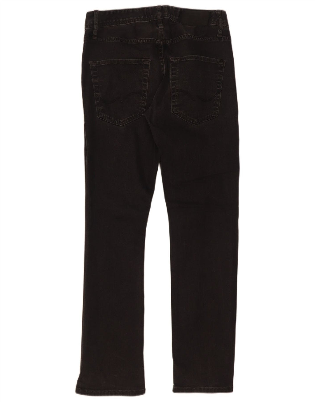 Jeans dritti Clark da uomo Jack & Jones W29 L30 cotone nero