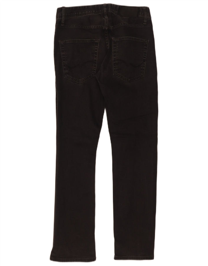 Jeans dritti Clark da uomo Jack & Jones W29 L30 cotone nero
