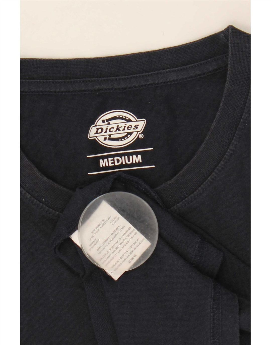 Dickies T-shirt grafica da uomo Top in cotone blu navy medio