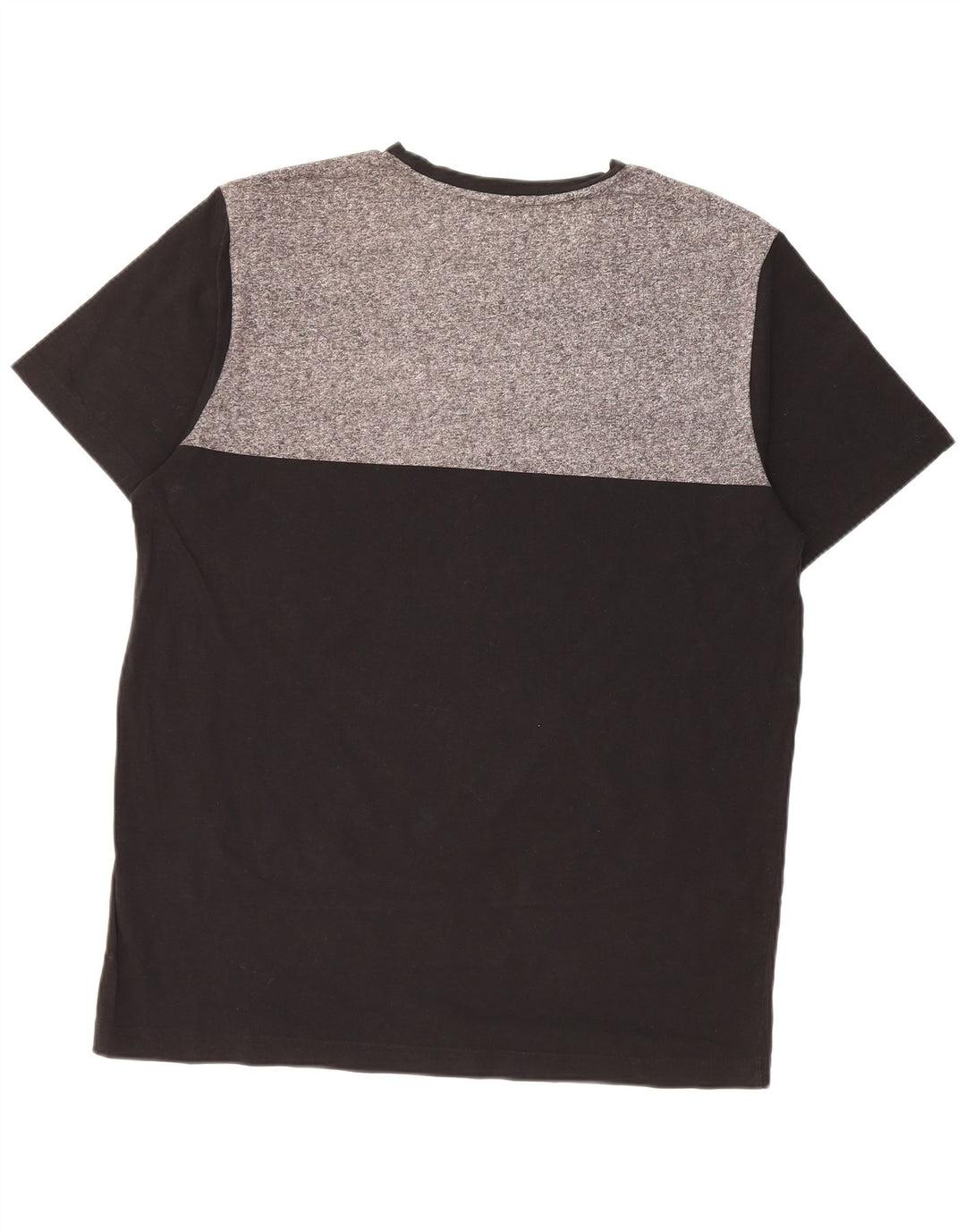 T-shirt grafica da uomo HUGO BOSS Top Large in cotone color block nero