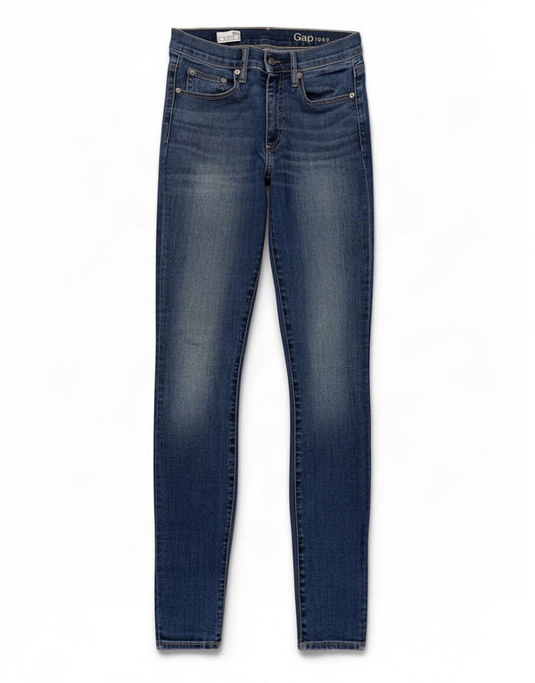 Jeans skinny da donna Gap W26 L30 Blu