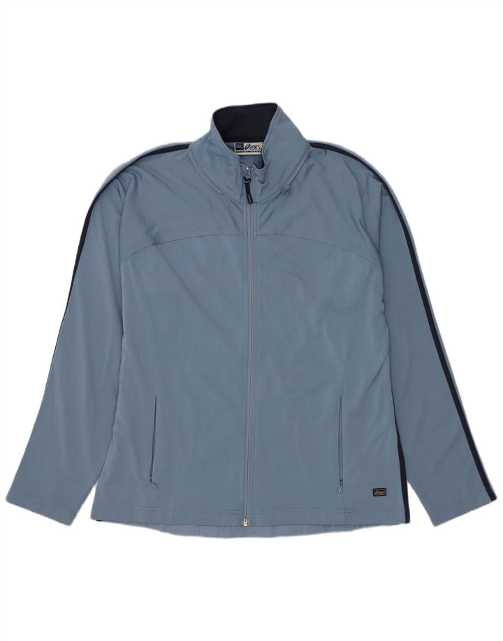 Giacca da ginnastica ASICS da uomo, taglia grande, blu