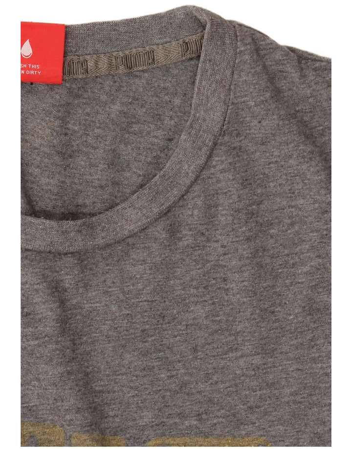 T-shirt grafica da uomo Puma Top XL Grigia