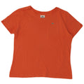 T-shirt da donna Lacoste taglia 46 XL in cotone arancione