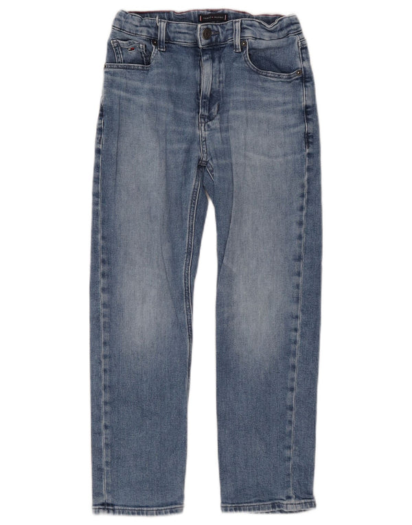 Tommy Hilfiger Ragazzi Jeans dritti 9-10 anni W25 L22 Cotone blu