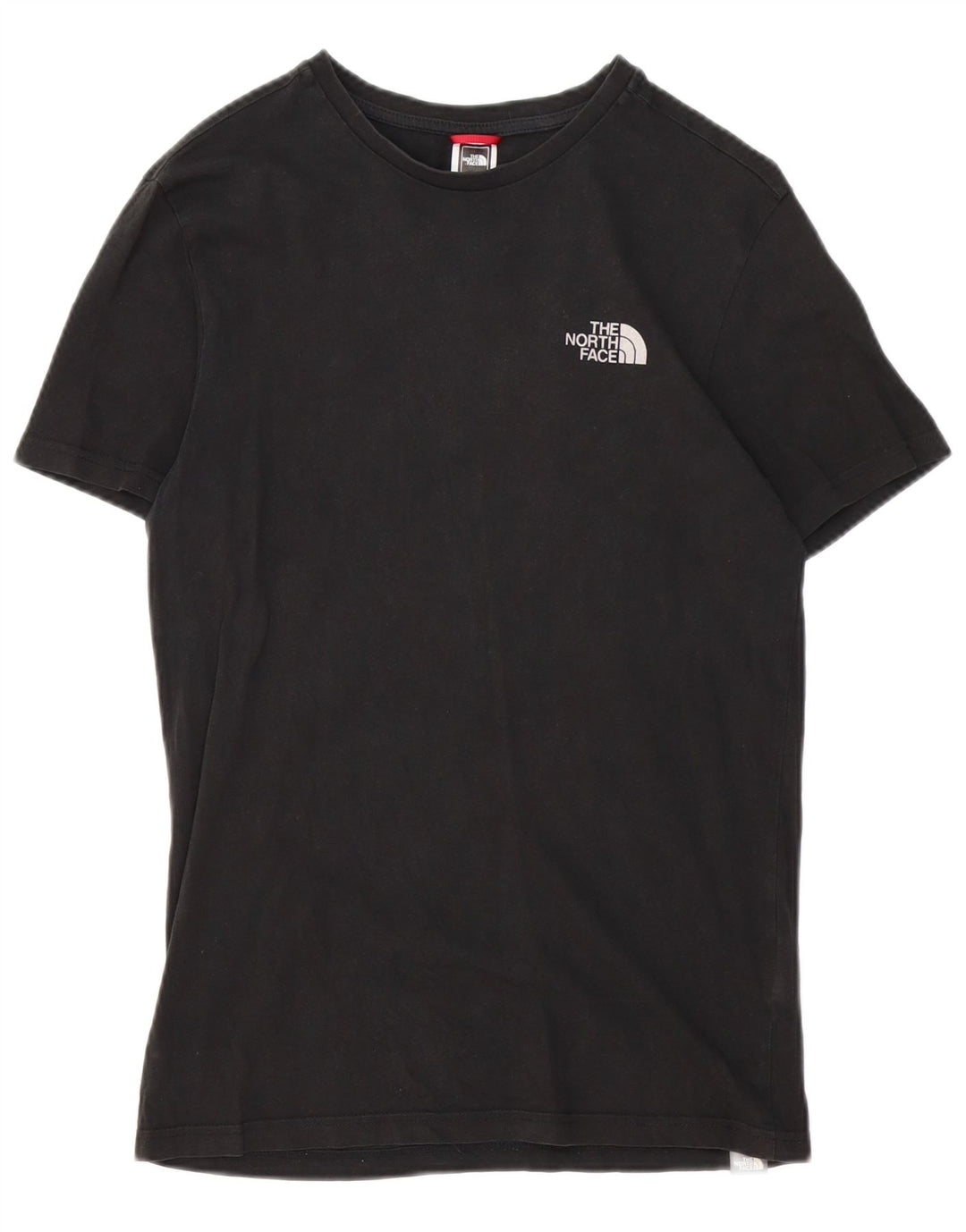 THE NORTH FACE T-shirt da uomo Top piccola in cotone nero