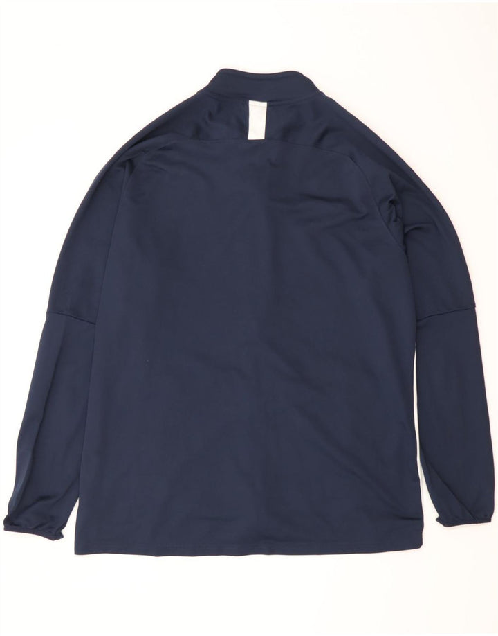 Giacca da tuta da uomo Nike Dri Fit 2XL poliestere color block blu navy