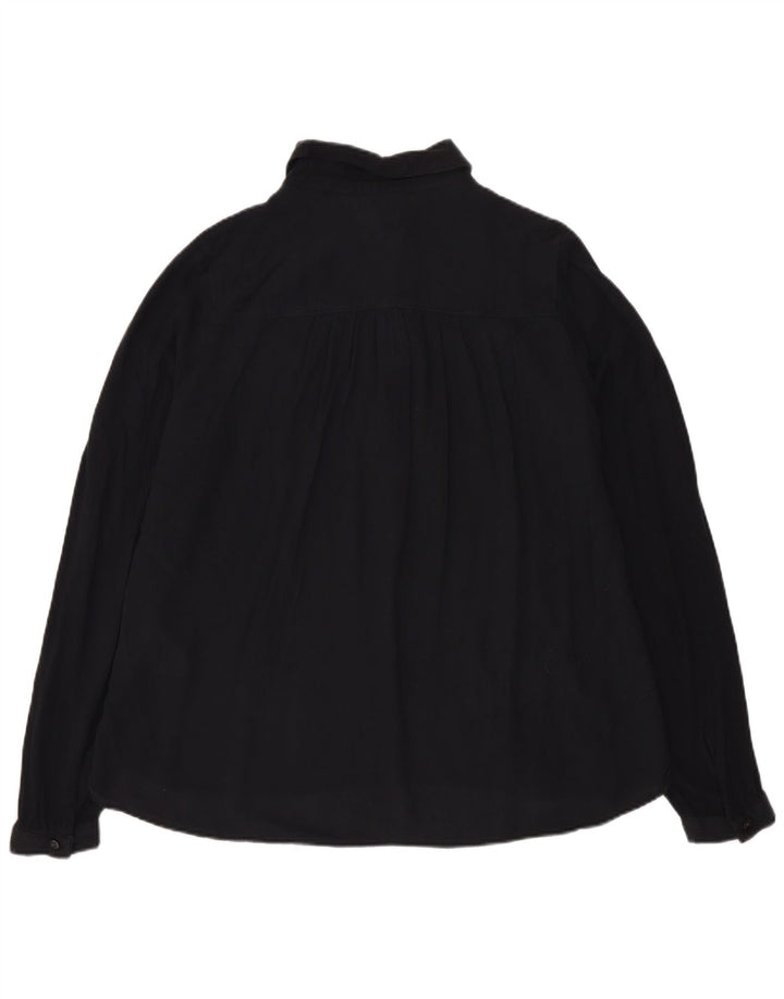 Camicia pullover oversize da donna LEVI'S UK 10 piccola nera