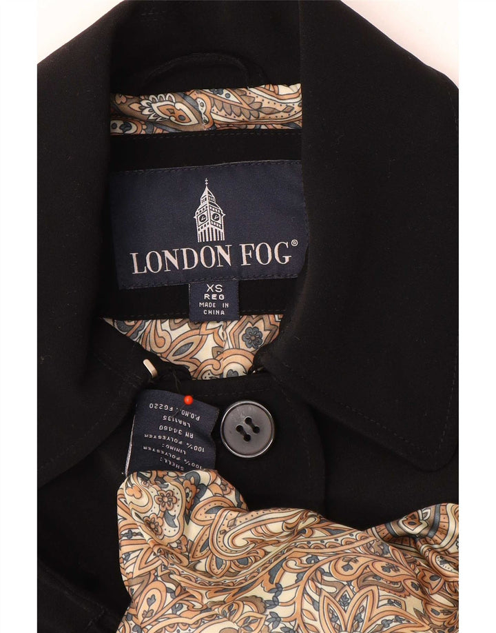 Cappotto oversize da donna London Fog UK 6 XS poliestere nero