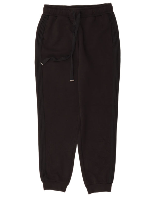 Pantaloni da tuta da donna Marks & Spencer Joggers UK 8 Small Viscosa nera