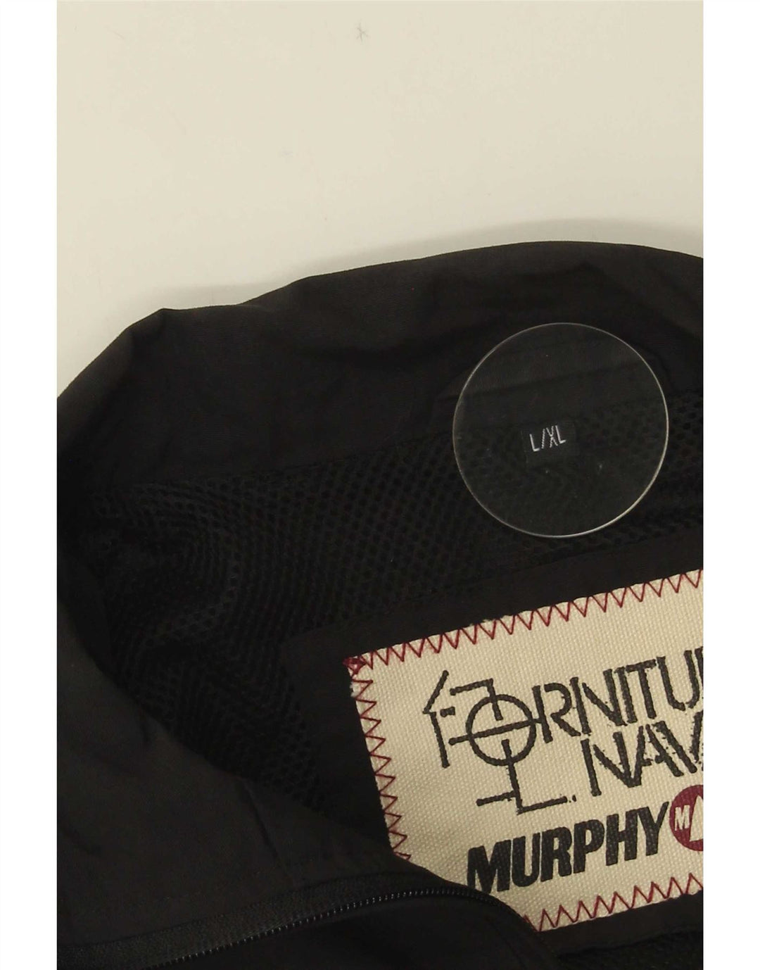 Giacca da tuta grafica da uomo Murphy & Nye grande color block nero