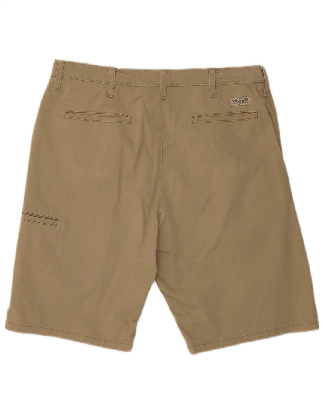 Pantaloncini cargo da uomo Wrangler W36 grandi in cotone beige