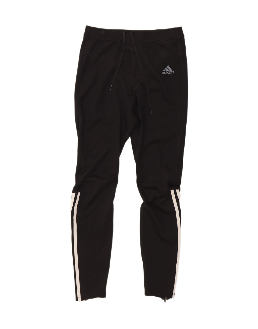 Pantaloni da tuta Adidas Climalite da donna UK 12 Medium Nero Poliestere