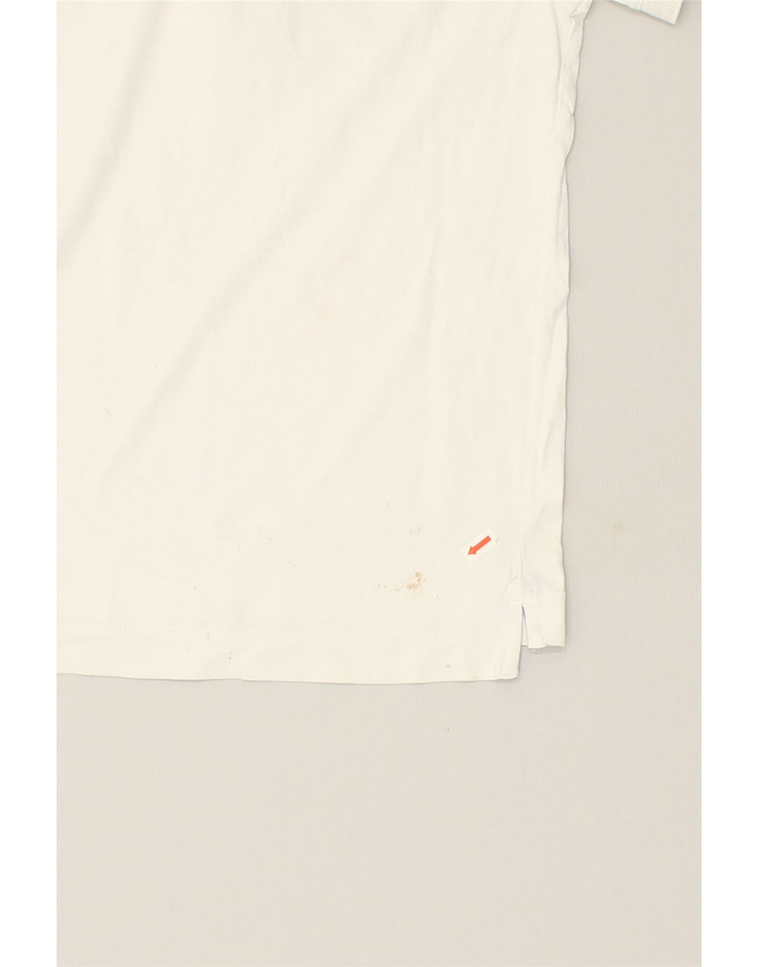 WOOLRICH Boys Polo Shirt 7-8 Years White Cotton | Vintage Woolrich | Thrift | Second-Hand Woolrich | Used Clothing | Messina Hembry 