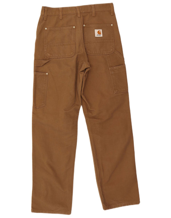 Carhartt WIP x Awake NY Mens Cargo Cargo Trousers XS W28 L31 Beige Floral