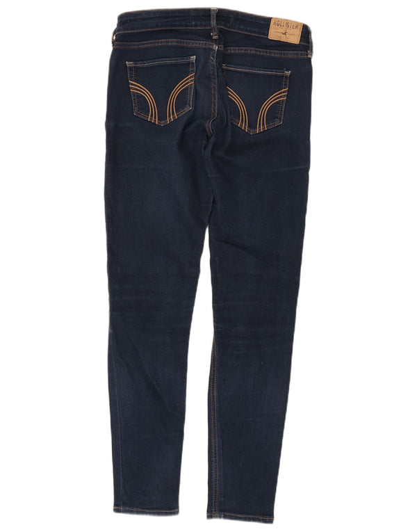 Jeans skinny da donna Hollister US 5 Small W27 L31 Cotone blu navy