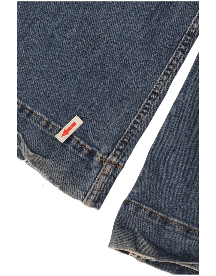 Jeans svasati da donna Monsoon UK 12 Medium W30 L31 Cotone blu