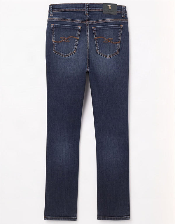 Jeans Slim Donna Trussardi W28 L28 Blu