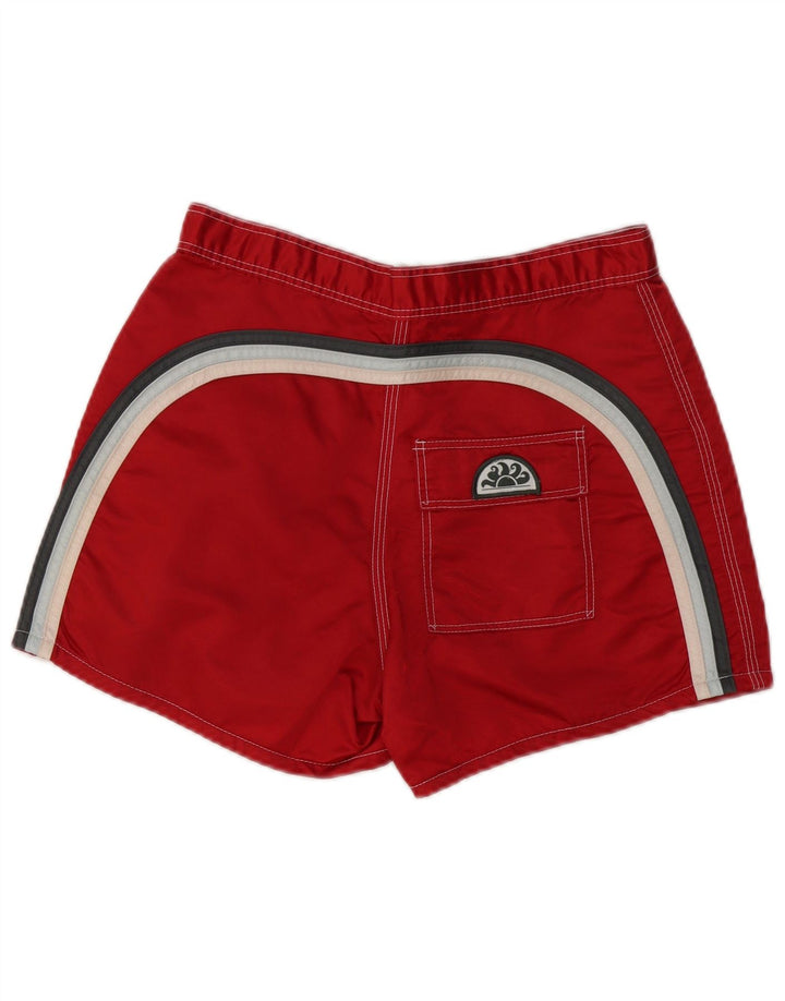 Pantaloncini da bagno da uomo Sundek piccoli rossi