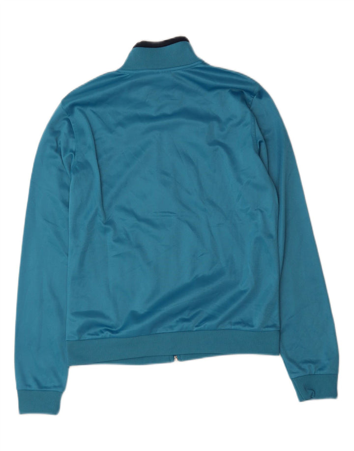 DIADORA Womens Tracksuit Top Jacket UK 14 Medium Blue Polyester Vintage Diadora and Second-Hand Diadora from Messina Hembry 